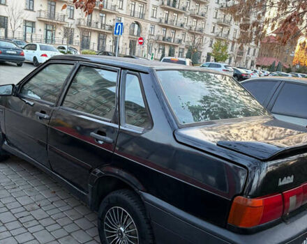Чорний ВАЗ 2115 Самара, об'ємом двигуна 1.6 л та пробігом 235 тис. км за 1600 $, фото 1 на Automoto.ua