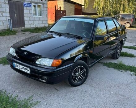Чорний ВАЗ 2115 Самара, об'ємом двигуна 1.6 л та пробігом 220 тис. км за 1999 $, фото 1 на Automoto.ua
