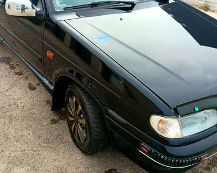 Черный ВАЗ 2115 Самара, объемом двигателя 1.5 л и пробегом 77 тыс. км за 2500 $, фото 1 на Automoto.ua