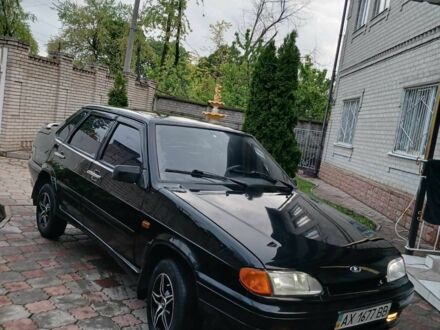 Черный ВАЗ 2115 Самара, объемом двигателя 1.6 л и пробегом 130 тыс. км за 2950 $, фото 1 на Automoto.ua