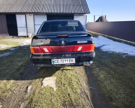 Черный ВАЗ 2115 Самара, объемом двигателя 1.6 л и пробегом 120 тыс. км за 1800 $, фото 1 на Automoto.ua