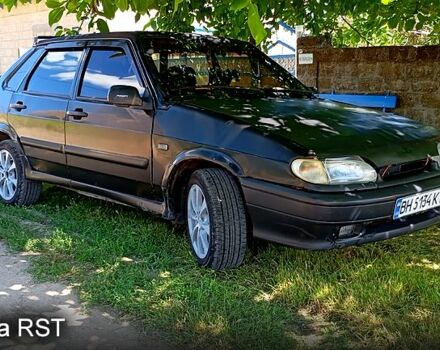 Черный ВАЗ 2115 Самара, объемом двигателя 1.6 л и пробегом 185 тыс. км за 1100 $, фото 1 на Automoto.ua