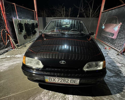 Черный ВАЗ 2115 Самара, объемом двигателя 1.6 л и пробегом 75 тыс. км за 3350 $, фото 1 на Automoto.ua