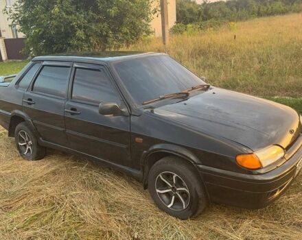 Чорний ВАЗ 2115 Самара, об'ємом двигуна 1.6 л та пробігом 124 тис. км за 1600 $, фото 1 на Automoto.ua