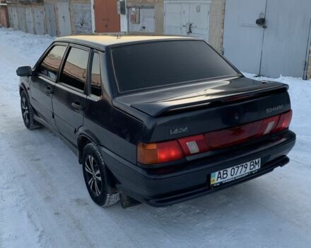 Черный ВАЗ 2115 Самара, объемом двигателя 1.6 л и пробегом 242 тыс. км за 1850 $, фото 1 на Automoto.ua