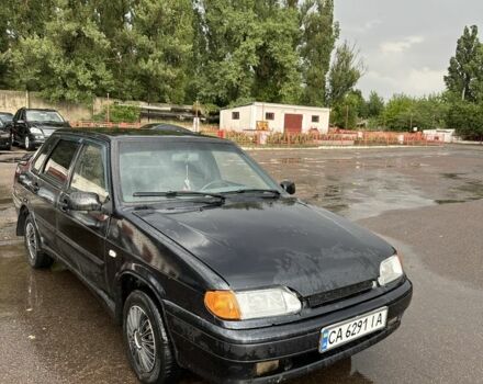 Чорний ВАЗ 2115 Самара, об'ємом двигуна 1.6 л та пробігом 300 тис. км за 1700 $, фото 1 на Automoto.ua