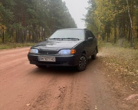 Чорний ВАЗ 2115 Самара, об'ємом двигуна 1.6 л та пробігом 220 тис. км за 2399 $, фото 1 на Automoto.ua