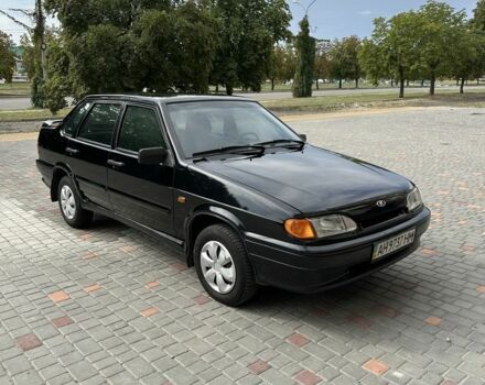 Чорний ВАЗ 2115 Самара, об'ємом двигуна 1.6 л та пробігом 116 тис. км за 2600 $, фото 1 на Automoto.ua