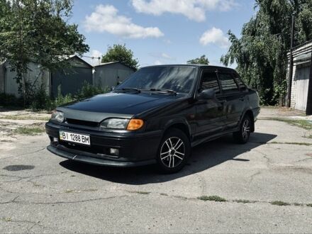 Чорний ВАЗ 2115 Самара, об'ємом двигуна 1.6 л та пробігом 230 тис. км за 1656 $, фото 1 на Automoto.ua