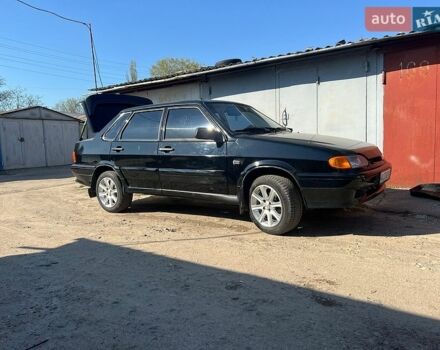 Чорний ВАЗ 2115 Самара, об'ємом двигуна 1.6 л та пробігом 131 тис. км за 2350 $, фото 1 на Automoto.ua