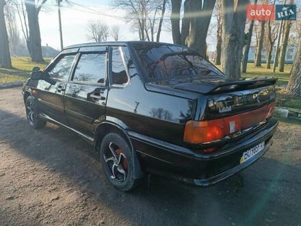 Черный ВАЗ 2115 Самара, объемом двигателя 1.6 л и пробегом 111 тыс. км за 1890 $, фото 1 на Automoto.ua