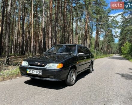 Чорний ВАЗ 2115 Самара, об'ємом двигуна 1.6 л та пробігом 163 тис. км за 1500 $, фото 1 на Automoto.ua