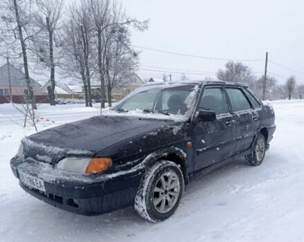 Чорний ВАЗ 2115 Самара, об'ємом двигуна 1.6 л та пробігом 165 тис. км за 950 $, фото 1 на Automoto.ua