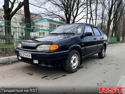 Чорний ВАЗ 2115 Самара, об'ємом двигуна 1.6 л та пробігом 136 тис. км за 1999 $, фото 1 на Automoto.ua