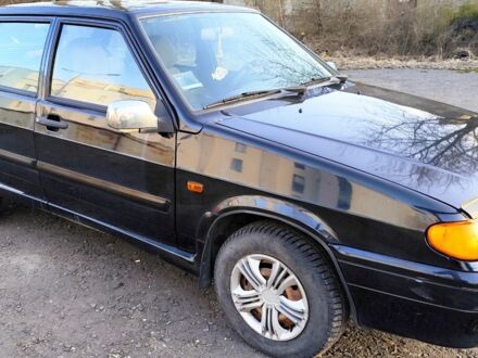 Черный ВАЗ 2115 Самара, объемом двигателя 1.6 л и пробегом 42 тыс. км за 3350 $, фото 1 на Automoto.ua