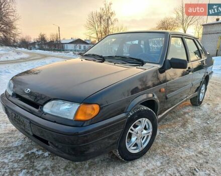 Чорний ВАЗ 2115 Самара, об'ємом двигуна 1.6 л та пробігом 95 тис. км за 3300 $, фото 1 на Automoto.ua