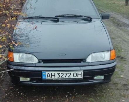 Черный ВАЗ 2115 Самара, объемом двигателя 1.6 л и пробегом 138 тыс. км за 2500 $, фото 1 на Automoto.ua