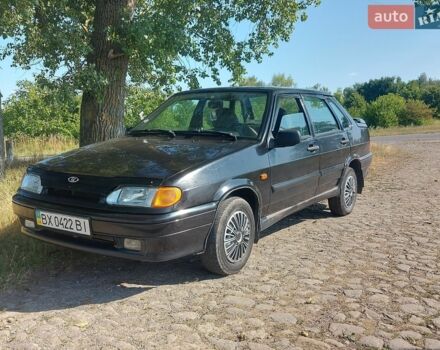 Чорний ВАЗ 2115 Самара, об'ємом двигуна 1.6 л та пробігом 117 тис. км за 2500 $, фото 1 на Automoto.ua