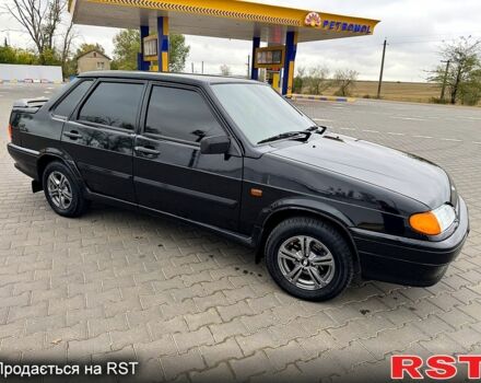 Черный ВАЗ 2115 Самара, объемом двигателя 1.6 л и пробегом 88 тыс. км за 3500 $, фото 1 на Automoto.ua