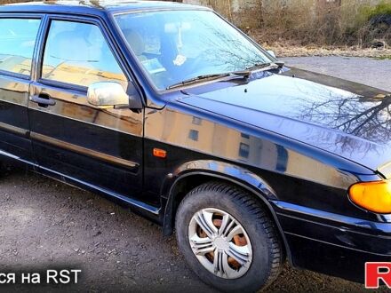 Черный ВАЗ 2115 Самара, объемом двигателя 1.6 л и пробегом 42 тыс. км за 3350 $, фото 1 на Automoto.ua