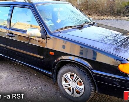 Черный ВАЗ 2115 Самара, объемом двигателя 1.6 л и пробегом 42 тыс. км за 3350 $, фото 1 на Automoto.ua