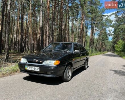 Чорний ВАЗ 2115 Самара, об'ємом двигуна 1.6 л та пробігом 163 тис. км за 1500 $, фото 1 на Automoto.ua