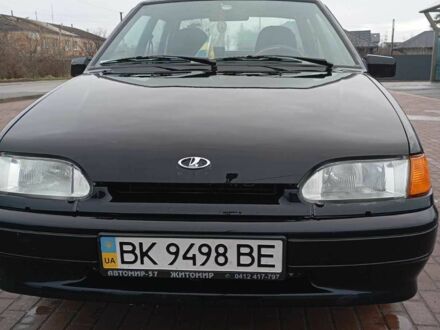 Черный ВАЗ 2115 Самара, объемом двигателя 1.6 л и пробегом 93 тыс. км за 3000 $, фото 1 на Automoto.ua