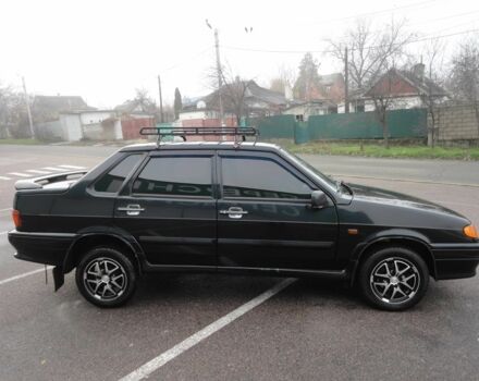 Черный ВАЗ 2115 Самара, объемом двигателя 1.6 л и пробегом 112 тыс. км за 3299 $, фото 1 на Automoto.ua