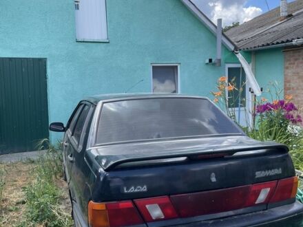 Чорний ВАЗ 2115 Самара, об'ємом двигуна 1.6 л та пробігом 199 тис. км за 1099 $, фото 1 на Automoto.ua