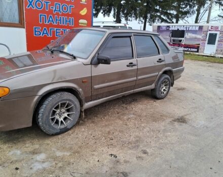 Коричневый ВАЗ 2115 Самара, объемом двигателя 1.6 л и пробегом 1 тыс. км за 2000 $, фото 1 на Automoto.ua