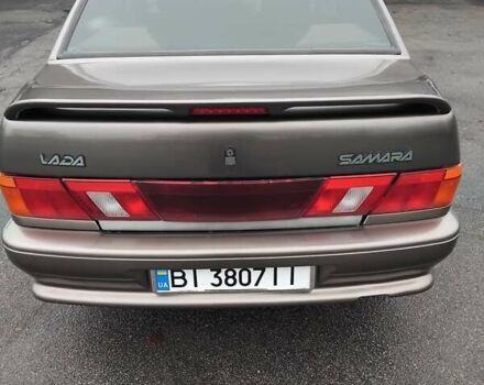 Коричневый ВАЗ 2115 Самара, объемом двигателя 1.6 л и пробегом 207 тыс. км за 2500 $, фото 5 на Automoto.ua