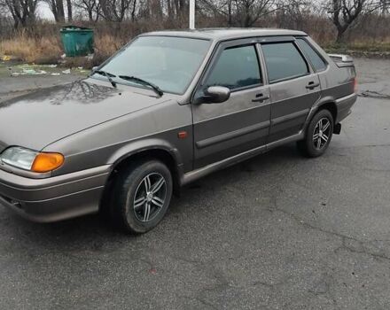 Коричневый ВАЗ 2115 Самара, объемом двигателя 1.6 л и пробегом 207 тыс. км за 2500 $, фото 3 на Automoto.ua