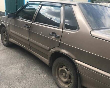 Коричневий ВАЗ 2115 Самара, об'ємом двигуна 1.6 л та пробігом 175 тис. км за 2100 $, фото 3 на Automoto.ua