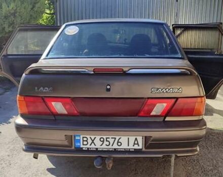 Коричневий ВАЗ 2115 Самара, об'ємом двигуна 1.6 л та пробігом 94 тис. км за 2150 $, фото 1 на Automoto.ua