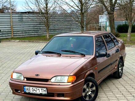 Коричневий ВАЗ 2115 Самара, об'ємом двигуна 1.6 л та пробігом 128 тис. км за 2350 $, фото 1 на Automoto.ua