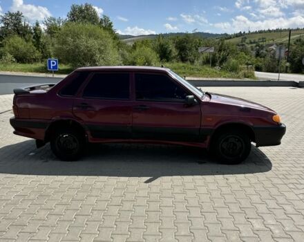 Красный ВАЗ 2115 Самара, объемом двигателя 1.5 л и пробегом 243 тыс. км за 1650 $, фото 2 на Automoto.ua
