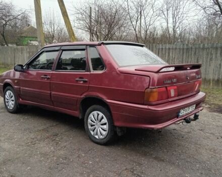 Червоний ВАЗ 2115 Самара, об'ємом двигуна 1.5 л та пробігом 200 тис. км за 1199 $, фото 4 на Automoto.ua