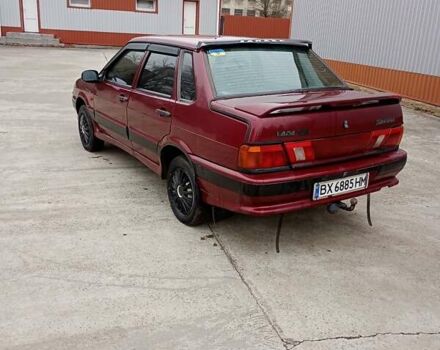 Красный ВАЗ 2115 Самара, объемом двигателя 1.5 л и пробегом 108 тыс. км за 1700 $, фото 4 на Automoto.ua