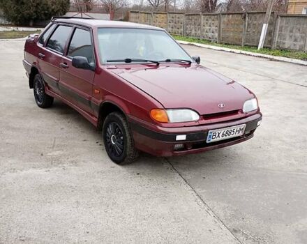 Красный ВАЗ 2115 Самара, объемом двигателя 1.5 л и пробегом 108 тыс. км за 1700 $, фото 1 на Automoto.ua