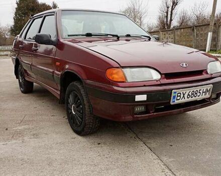 Красный ВАЗ 2115 Самара, объемом двигателя 1.5 л и пробегом 108 тыс. км за 1700 $, фото 2 на Automoto.ua