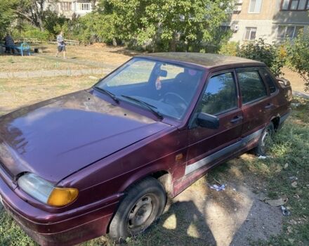 Красный ВАЗ 2115 Самара, объемом двигателя 1.5 л и пробегом 122 тыс. км за 1200 $, фото 1 на Automoto.ua
