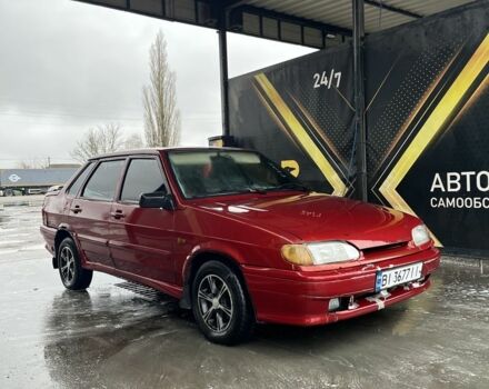 Красный ВАЗ 2115 Самара, объемом двигателя 1.6 л и пробегом 200 тыс. км за 1500 $, фото 2 на Automoto.ua