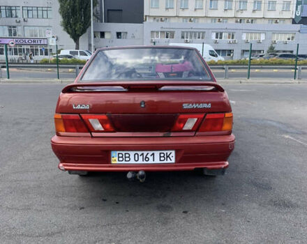 Червоний ВАЗ 2115 Самара, об'ємом двигуна 1.6 л та пробігом 220 тис. км за 1700 $, фото 3 на Automoto.ua