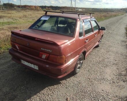 Червоний ВАЗ 2115 Самара, об'ємом двигуна 2 л та пробігом 600 тис. км за 1000 $, фото 2 на Automoto.ua