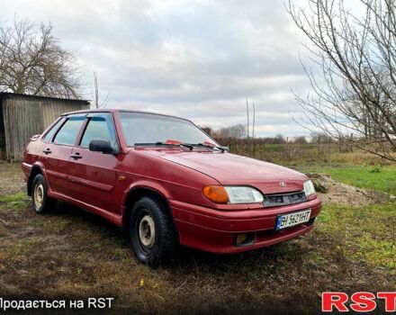 Красный ВАЗ 2115 Самара, объемом двигателя 1.6 л и пробегом 329 тыс. км за 1800 $, фото 1 на Automoto.ua