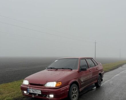 Красный ВАЗ 2115 Самара, объемом двигателя 1.6 л и пробегом 200 тыс. км за 1500 $, фото 3 на Automoto.ua