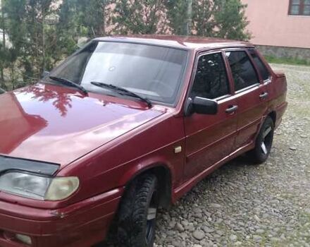 Красный ВАЗ 2115 Самара, объемом двигателя 1.6 л и пробегом 200 тыс. км за 2100 $, фото 2 на Automoto.ua