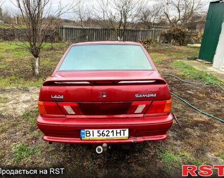 Красный ВАЗ 2115 Самара, объемом двигателя 1.6 л и пробегом 329 тыс. км за 1800 $, фото 4 на Automoto.ua