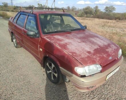 Червоний ВАЗ 2115 Самара, об'ємом двигуна 2 л та пробігом 600 тис. км за 1000 $, фото 1 на Automoto.ua