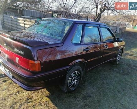 Красный ВАЗ 2115 Самара, объемом двигателя 1.5 л и пробегом 103 тыс. км за 3500 $, фото 1 на Automoto.ua